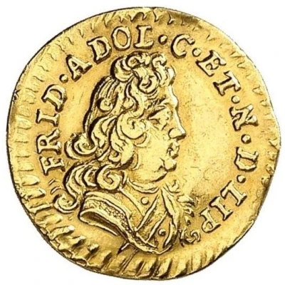 ¼ Ducat - Frederick Adolphus front