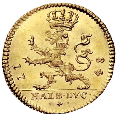 ½ Ducat - Frederick I back