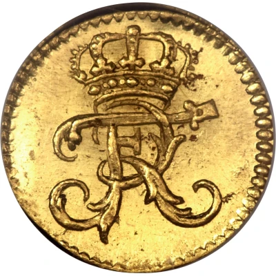 ¼ Ducat - Frederick I front