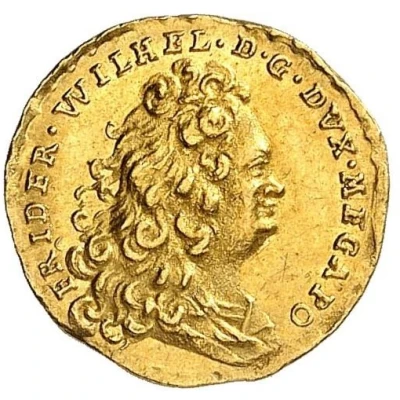 ¼ Ducat - Frederick William ND front