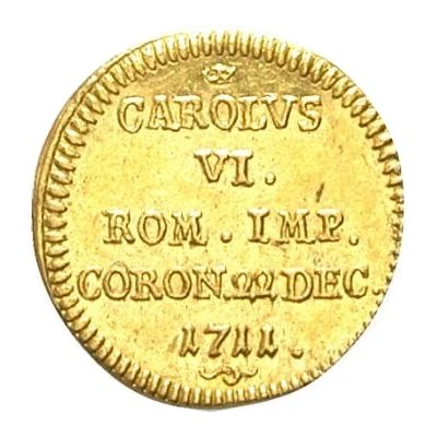 ½ Ducat Imperial coronation back