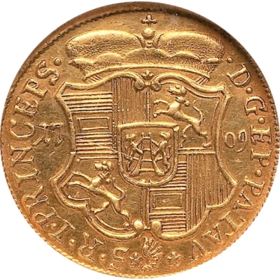 ½ Ducat - John Philip of Lamberg back