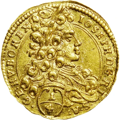 ¼ Ducat - Joseph I Vienna front