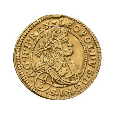 ⅓ Ducat - Leopold I Breslau front