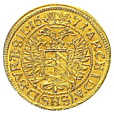 ½ Ducat - Leopold I Breslau back