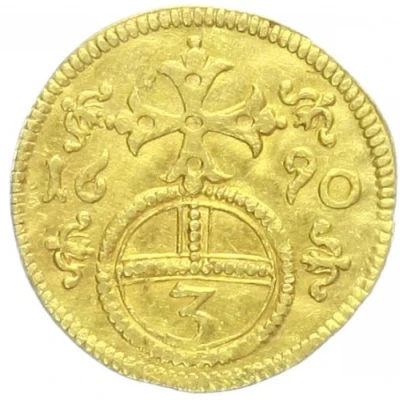 ⅓ Ducat - Leopold I Oppeln back