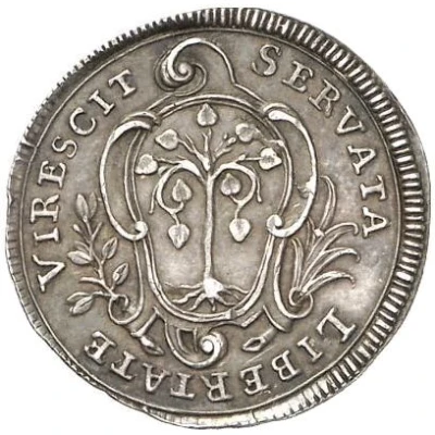 ½ Ducat Peace of Westphalia; Silver pattern strike front