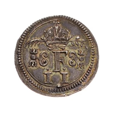 ½ Ducat Silver pattern strike; Coronation front