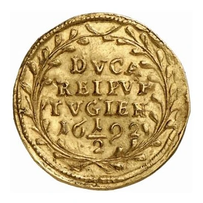 ½ Ducat Trade Coinage back