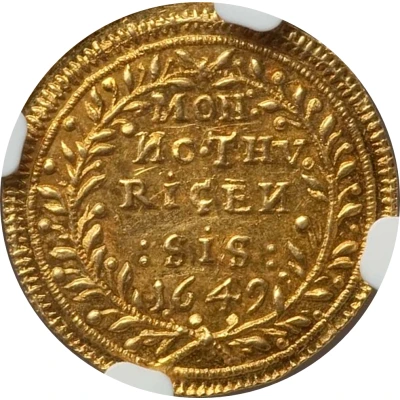 ½ Ducat back