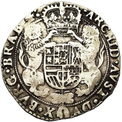 ½ Ducaton - Philip IV Second Type back