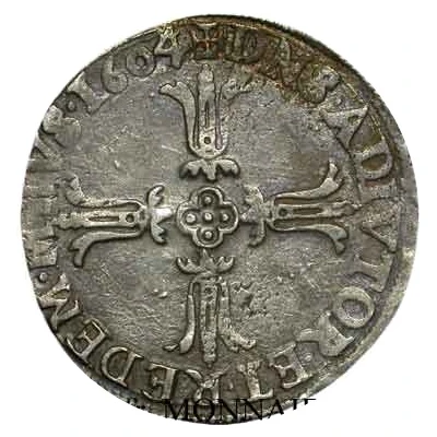 ¼ Ecu - Henry II back