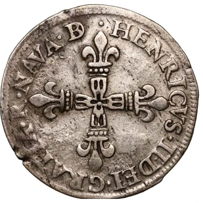 ¼ Ecu - Henry II front