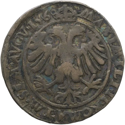 ¼ Ecu - Maximilian of Berghes back