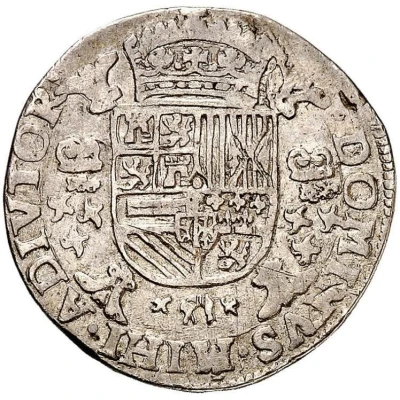 ½ Ecu - Philip II back