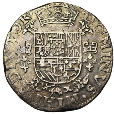 ½ Ecu "Philippe" - Philip II Bust left back