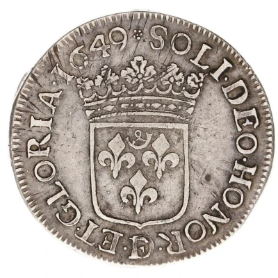 ½ Ecu - William IX back