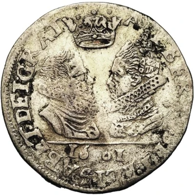 ½ Florin - Albert and Isabella front