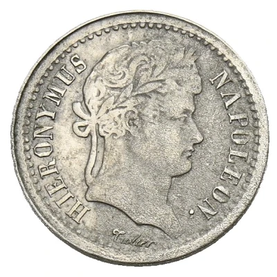 ½ Frank - Jérôme Bonaparte Nickel pattern front