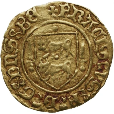 ½ Gold Ecu - Francis Phoebus ND front