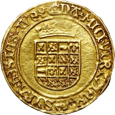 ½ Gold Real - Charles V ND back