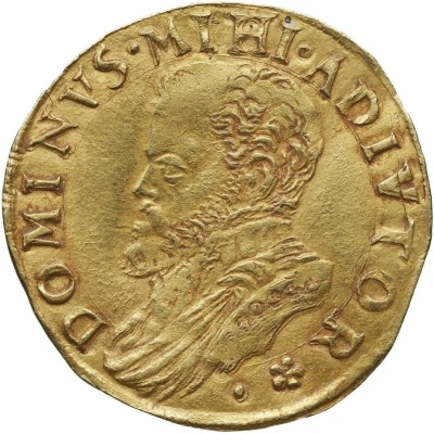 ½ Gold Real - Philip II mule ND front