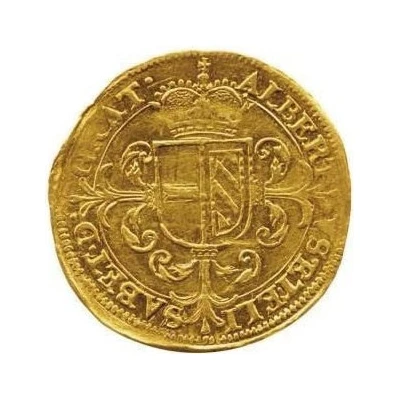 ½ Gold Sovereign - Albert and Isabella ND front