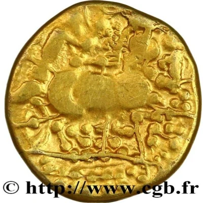 ½ Gold Stater uniface 80 BC - 50 BC front