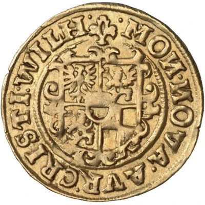 ½ Goldgulden - Christian William of Brandenburg ND back