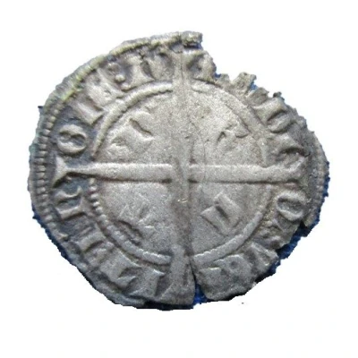 ¼ Groat - Albert of Bavaria Shield ND back