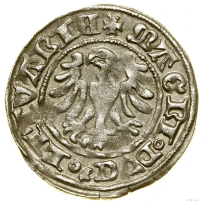 ½ Groat - Alexander I Jagiellon ND back