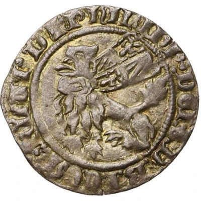 ½ Groat "Botdrager" - Philip the Bold ND front