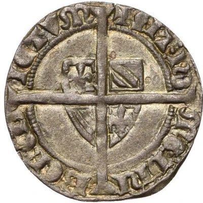 ½ Groat "Botdrager" - Philip the Bold ND back