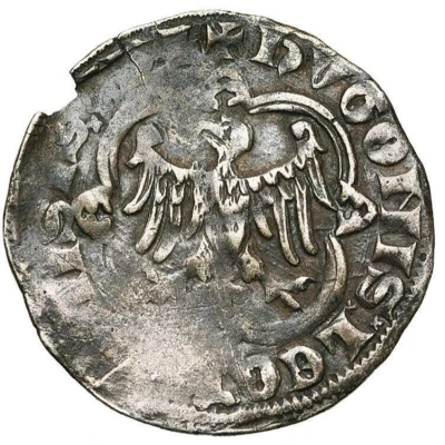 ½ Groat - Hugh of Chalons Fosses ND front