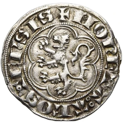 ½ Groat - Louis I of Nevers Aalst ND front