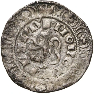 ⅓ Groat - Louis I of Nevers ND front