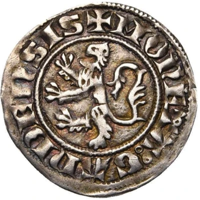 ¼ Groat - Louis I of Nevers ND front