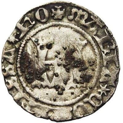 ½ Groat - Mary of Burgundy ND front