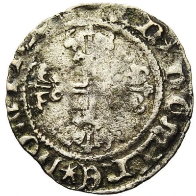 ½ Groat - Mary of Burgundy ND back