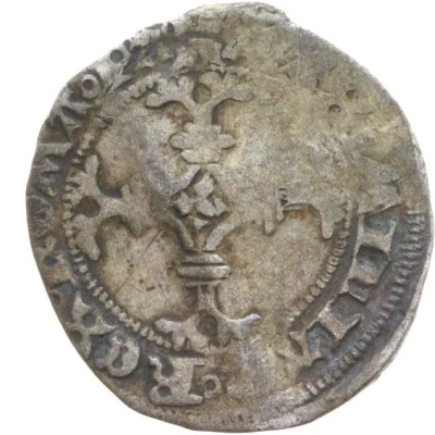 ½ Groat - Philip the Handsome, Regency ND back