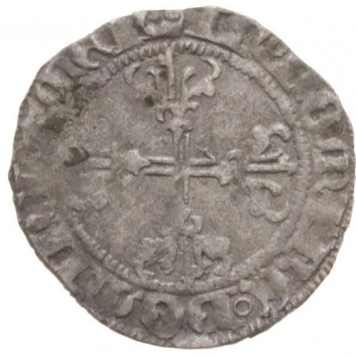 ½ Groat - Philip the Handsome, Regency ND back