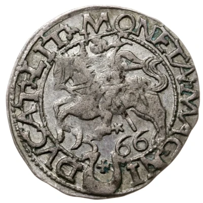 ½ Groat - Sigismund II Augustus Tykocin back