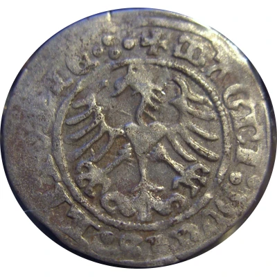 ½ Groat półgrosz - Sigismund I back