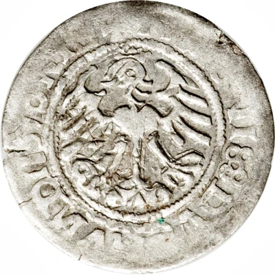 ½ Groat półgrosz - Sigismund I back