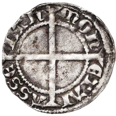 ½ Groat with Lion - Theoderic ND back