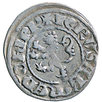 ½ Gros - Henry II first reign ND back