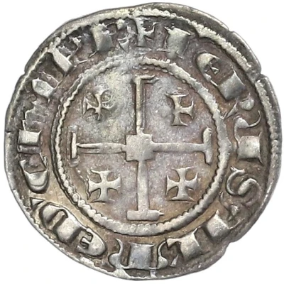 ½ Gros - Henry II second reign ND back