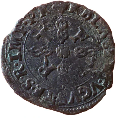 ¼ Groschen - Charles III 14th type ND back