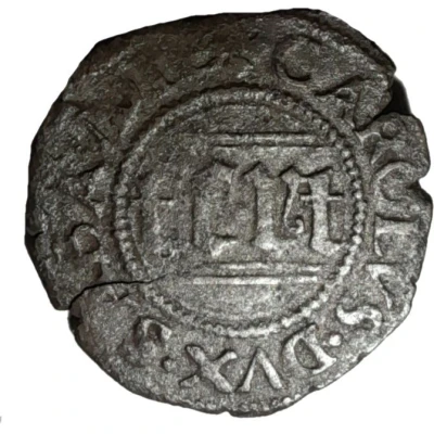 ¼ Groschen - Charles III 6th type ND front