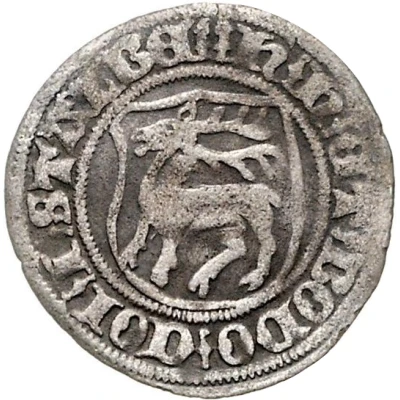 ½ Groschen - Henry XIX, Henry XX and Botho III front